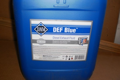 Жидкость для систем (мочевина) SCR ЕВРО 4,5,6 AWM DEF Blue (20л) - Авторота