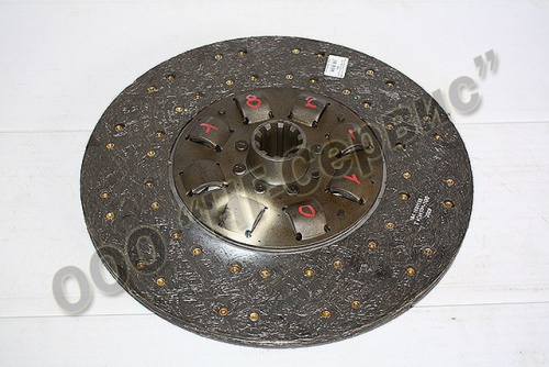 Диск сцепления ведомый ЯМЗ усиленный в сборе 182-1601130-10 (ЯМЗ) - Авторота