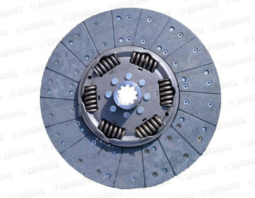 Диск сцепления ведомый для а/м КАМАЗ в сборе 1878 000 206/ ТМ430.130.000206 (Трансмаш) - Авторота