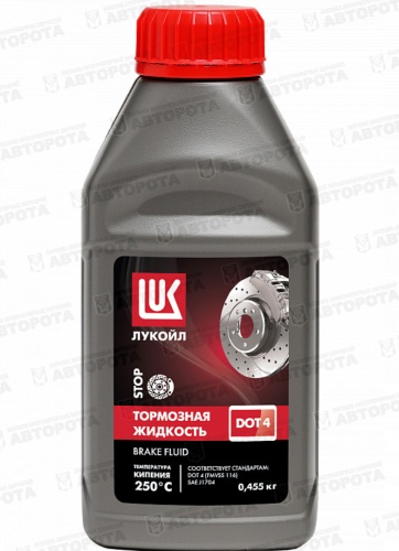 Жидкость тормозная Лукойл ДОТ-4 (455г) - Авторота