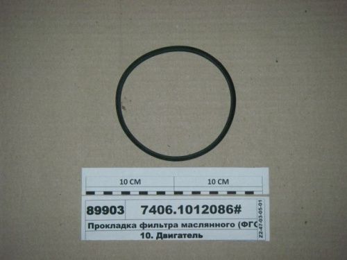 Кольцо уплотнительное для а/м КАМАЗ ФГОМ ЕВРО толстое черное 7406-1012086 - Авторота