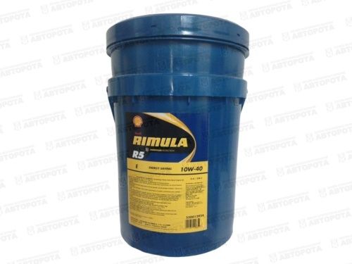 Масло моторное Shell Rimula R5 E 10W40 (п/синт.диз)  (20л) - Авторота