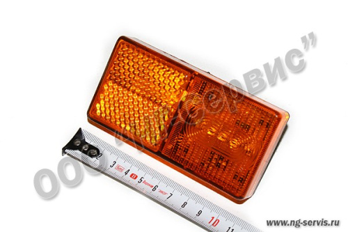 Фонарь габаритный боковой оранжевый LED 431.3731-01 (Освар) - Авторота