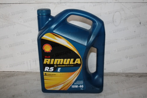 Масло моторное Shell Rimula R5 E 10W40 (п/синт.диз)   (4л) - Авторота