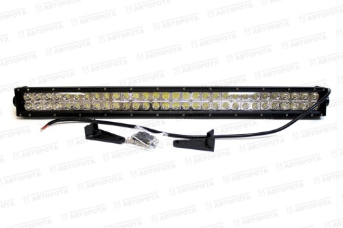 Фонарь автомобильный LED 180W 60 светодиодов 80см 2-рядный комбо ЛайтБар (балка) IP65 (redBTR) - Авторота