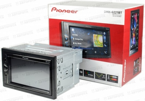 Автомагнитола Pioneer DMH-G221BT - Авторота