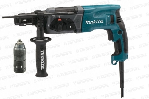 Перфоратор MAKITA 780Вт 1100 об/мин. + наб.бур. - Авторота