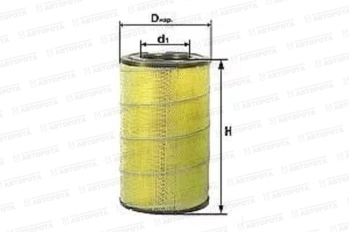 Элемент фильтрующий очистки воздуха МТЗ DIFA4386 - Авторота