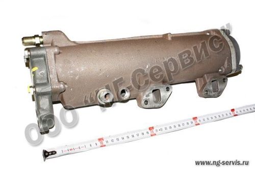 Теплообменник для а/м КАМАЗ на турбонаддув длинный 740.20-1013200/740.60-1013200 (АЗ КАМАЗ) - Авторота