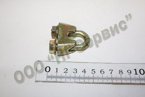 Зажим винтовой 10мм DIN 1142 усиленный (гальваника) - Авторота