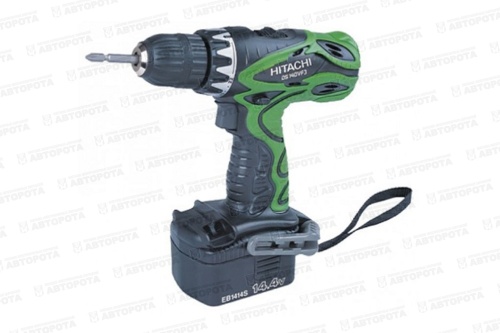 Дрель аккумуляторная Hitachi DS 14 DVF3 - Авторота
