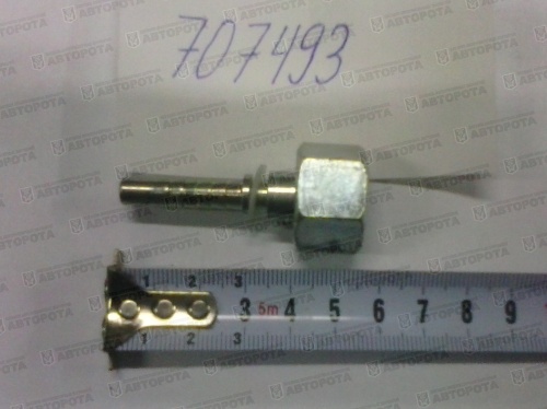 Фитинг для рукава высокого давления DKOS 1/4" М18х1,5 с резиновым кольцом - Авторота