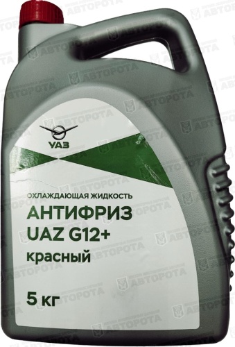 Антифриз красный UAZ G12 -40°С (5кг) 000000473401710 (УАЗ) - Авторота