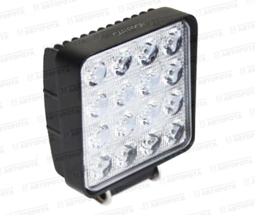 Фара дополнительная квадратная LED 16 светодиодов ближний свет 48W CP-48 (CarProfi) - Авторота