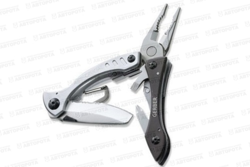 Мультиинструмент Gerber Essentials Crucial, серый - Авторота