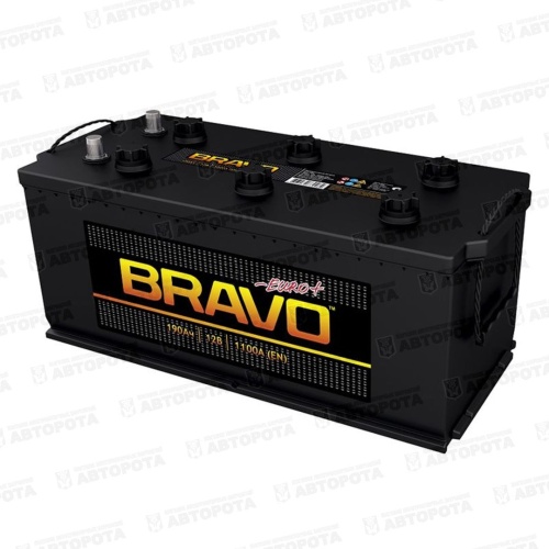 Аккумулятор 6СТ-190 BRAVO 1100А 513х189х215 - Авторота