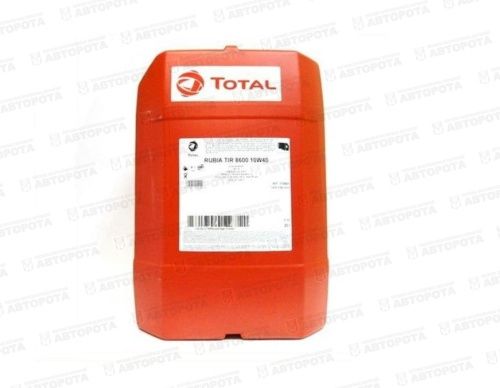 Масло моторное TOTAL RUBIA TIR 8600 10W40 (синт. диз) (20л) - Авторота