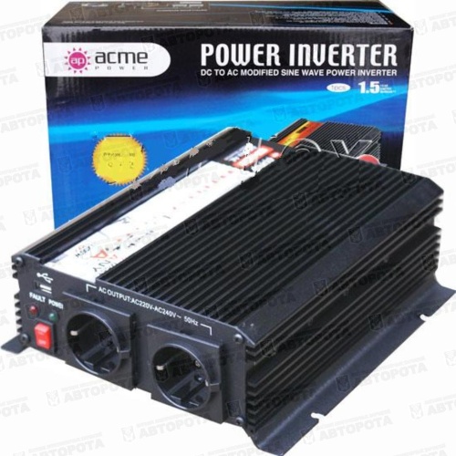 Преобразователь напряжения 24/220В 1200W AP-DS1200/24 - Авторота