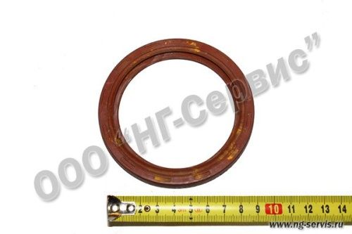 Манжета  80х100х10 к/вала зад. УАЗ, ВАЗ-2108 406-1005160 (красн.) - Авторота