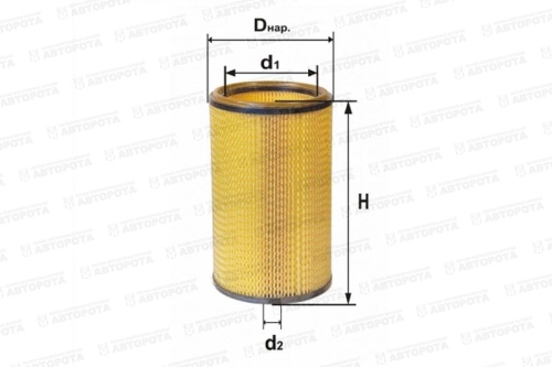 Элемент фильтрующий очистки воздуха Т330-1109560-02 внутренний DIFA4331М-01 - Авторота