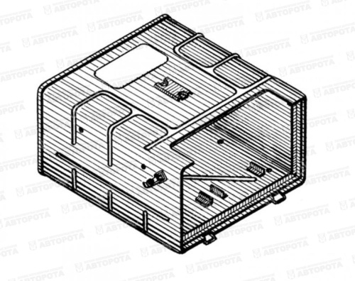 Контейнер АКБ 4320Я2-3748010 (УралАЗ) - Авторота