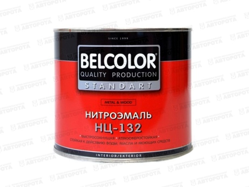 Эмаль НЦ-132 (4,5кг) черная Belcolor - Авторота