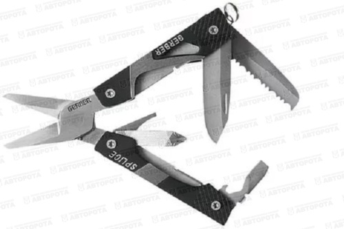 Мультиинструмент Gerber Splice Pocket Tool, черный - Авторота