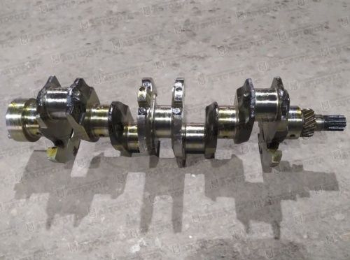 Вал коленчатый Д-245 МТЗ, ЗИЛ-5301 под 2 шпонки, шлиц (7 отверстий). 245-1005015-А-08 (ММЗ) - Авторота