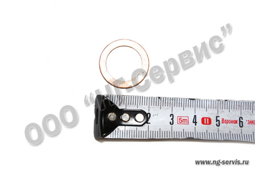 Шайба  16х22х1,0 медная 1/02570/60 (кольцо 40911) - Авторота