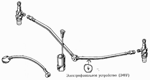 Трубка для а/м КАМАЗ топливная от ТНВД к электромагнитному клапану 740-1022826-01 - Авторота