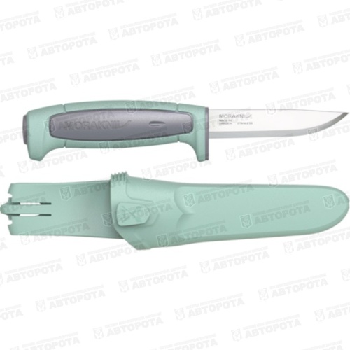 Нож Morakniv Basic 546, зеленый (серая вставка) - Авторота