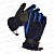 Перчатки утепленные полиэфир черно-синиий ВИНТЕР (Восток-Сервис)