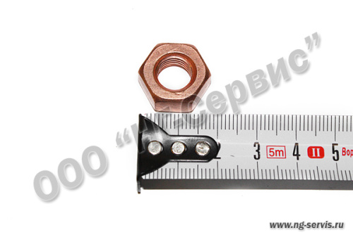 Гайка М 10х1,25х8 омедненная 1/21647/27 - Авторота