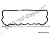 Прокладка А-41 клап. крышки блочн. рез.-пробк. 43-0627