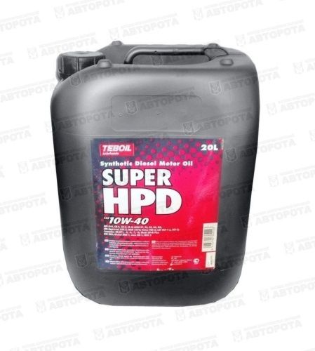 Масло моторное TEBOIL Super HPD 10W40 (п/синт.диз)  (20л) - Авторота