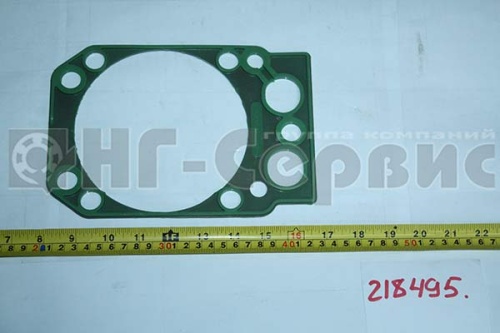 Прокладка для а/м КАМАЗ головки блока цилиндра металлическая+силиконовая зеленая/синяя 740.30-1003213-В - Авторота