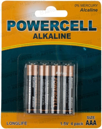 Элемент питания ААА Powercell LR03 алкалин - Авторота